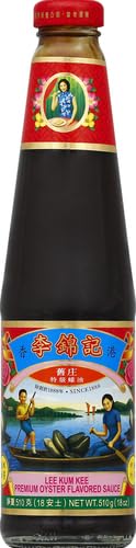 Lee Kum Kee Premium Oyster Sauce (18 oz - 2 Pack), Rich & Savory, All-Purpose Seasoning, Perfect for Marinades, Stock, Gravy, Stews, and Stir-Frying