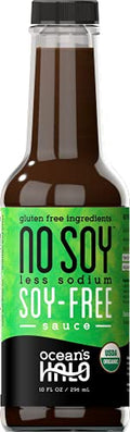 2 bottles of Less Sodium NoSoy (soy-free) sauce by Ocean's Halo