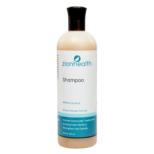 Adama White Coconut Shampoo Zion Health 16 oz Liquid