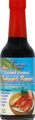 Coconut Secret Organic Coconut Teriyaki Sauce, 10 FZ