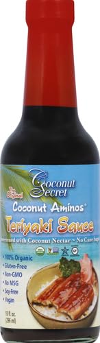Coconut Secret Organic Coconut Teriyaki Sauce, 10 FZ