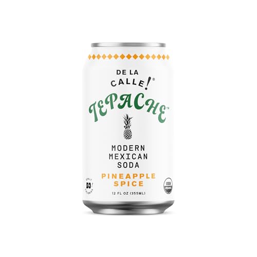 De La Calle Organic Traditional Pineapple Spice Tepache, 12 Fz