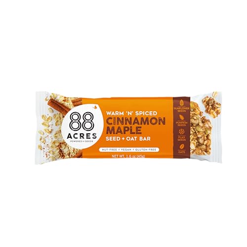 88 Acres Bar Seed Oats N Cinnamon 1.6 OZ