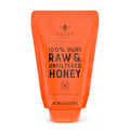 Nate's 100% Pure, Raw & Unfiltered Honey, No-Drip Sustainable Squeeze Pouch; Purity Guarantee, No Additives, 14 Ounce