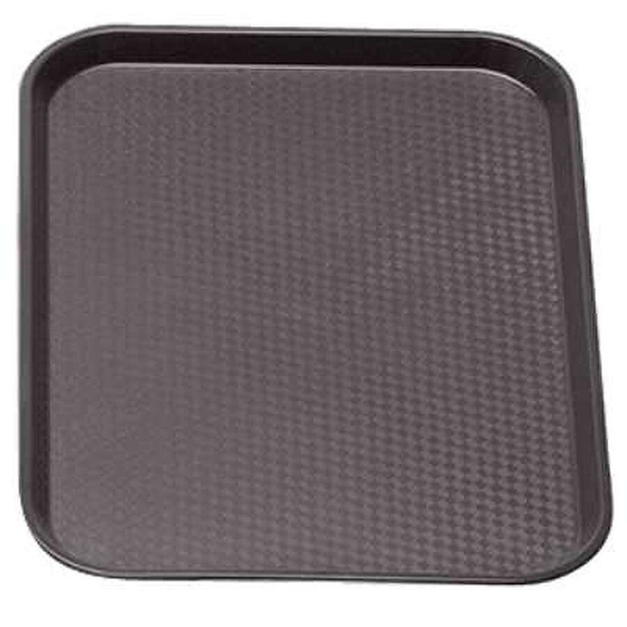 24-PACK OF TRAY FAST FOOD PLAS BROWN