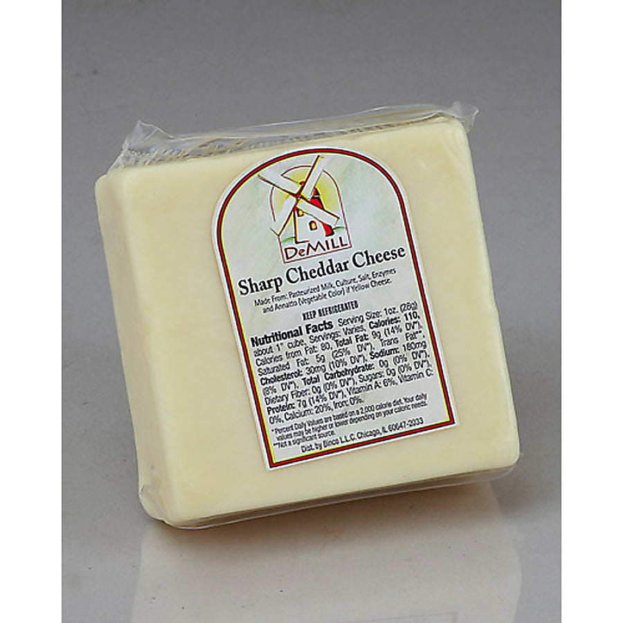 1-PACK OF CHEESE CHDR WHT SHARP PRE CUT