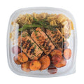 1-PACK OF LID DOME PET CLR SQ 80OZ 160OZ