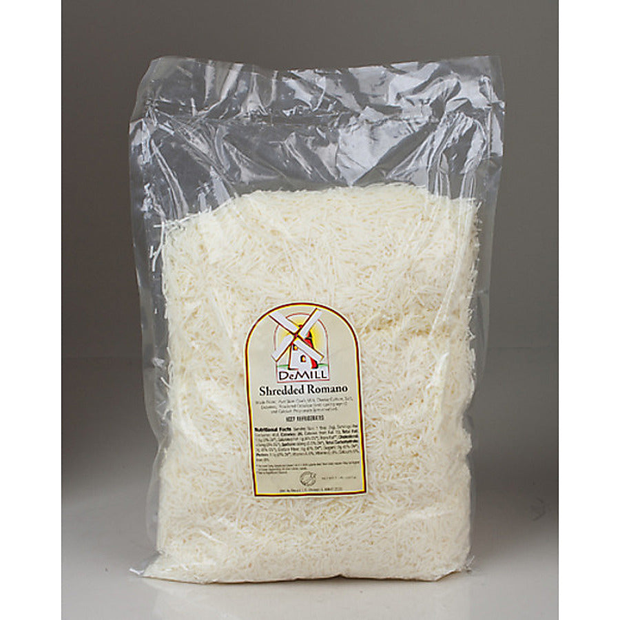 4-PACK OF CHEESE ROMANO SHREDDED