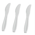 1000-PACK OF CUTLERY PLASTIC KNF BULK WHT