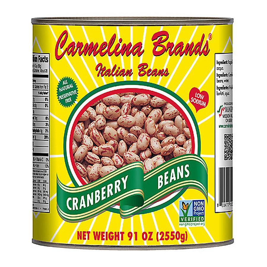 6-PACK OF BEAN CRANBERRY BORLOTTI