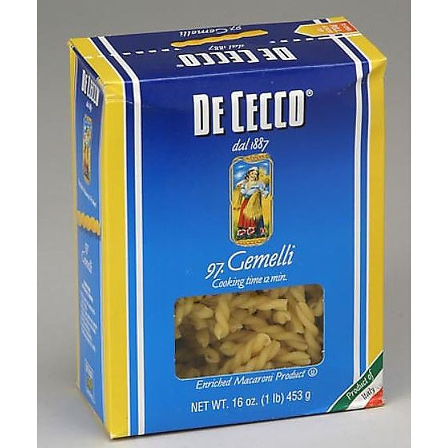 12-PACK OF PASTA GEMELLI