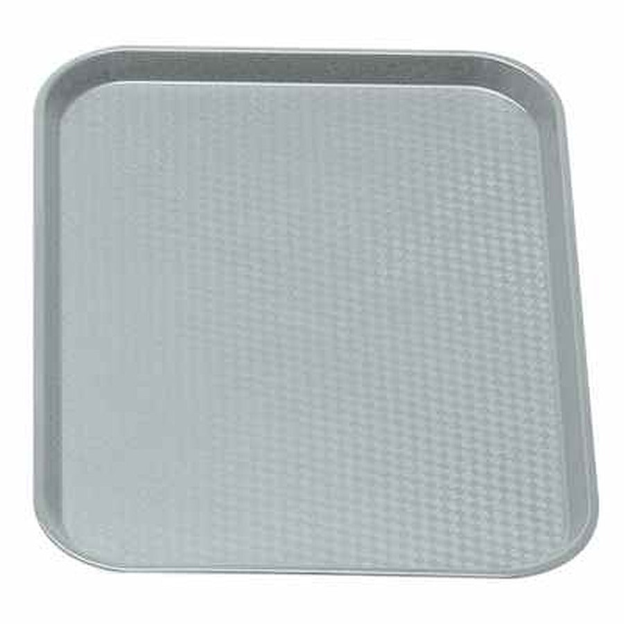 24-PACK OF TRAY FAST FOOD PLAS GRAY