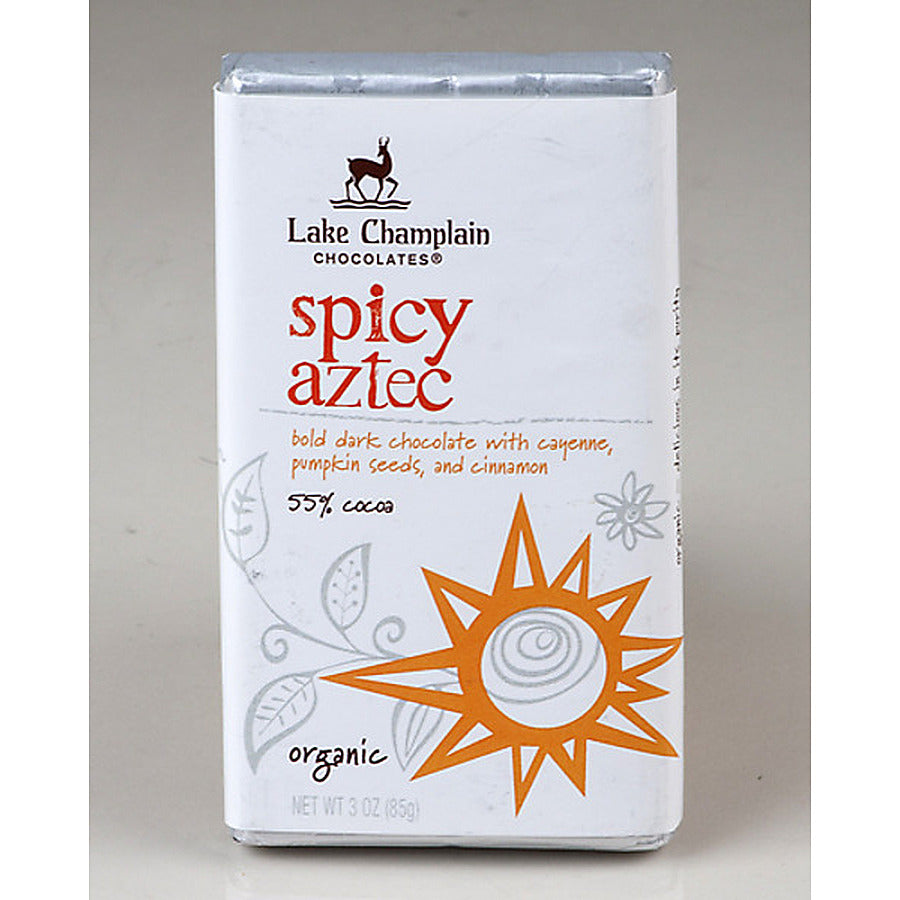 12-PACK OF CHOCOLATE BAR SPCY AZTEC ORGNC