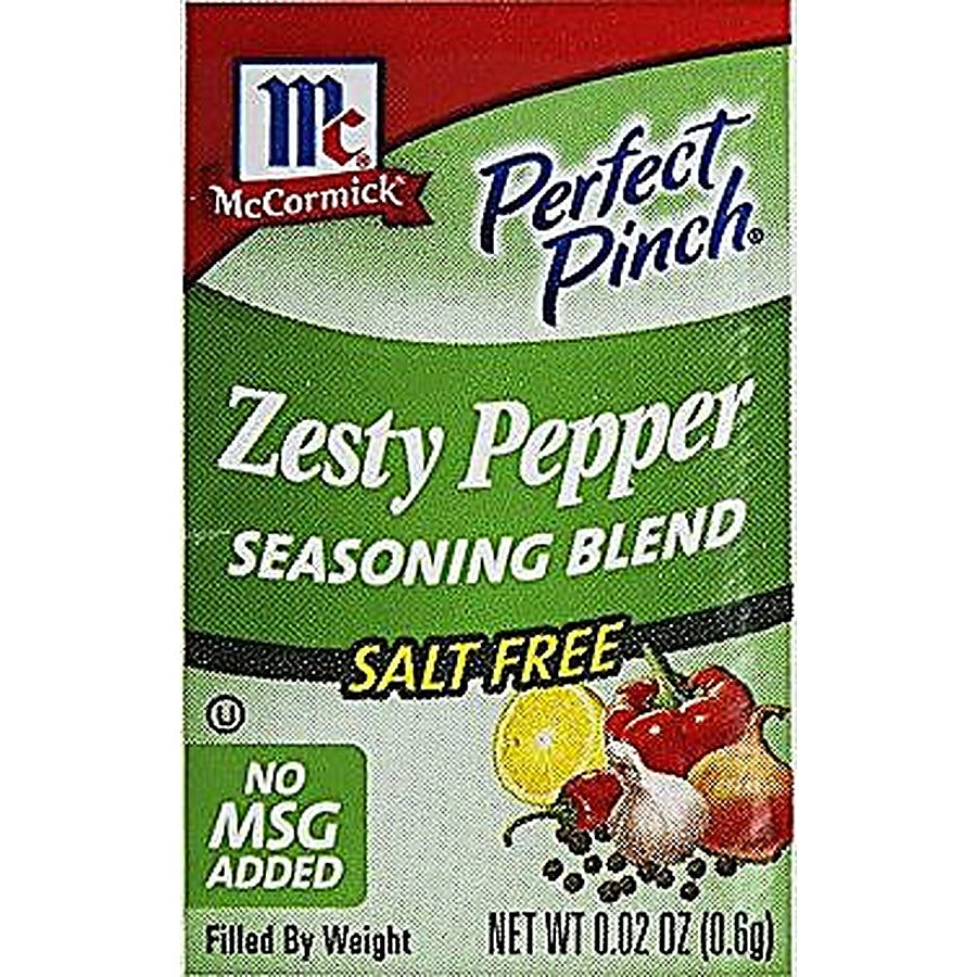 500-PACK OF SEASONING BLEND S/F ZSTY PEP