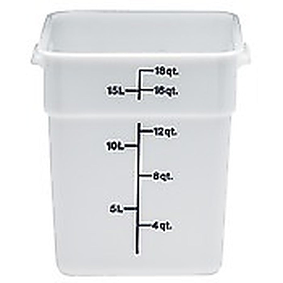 1-PACK OF CONTAINER FOOD PLAS NTLWH 18QT