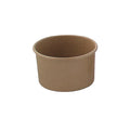 1-PACK OF CUP BROWN HOT/COLD PAPER 2.3OZ