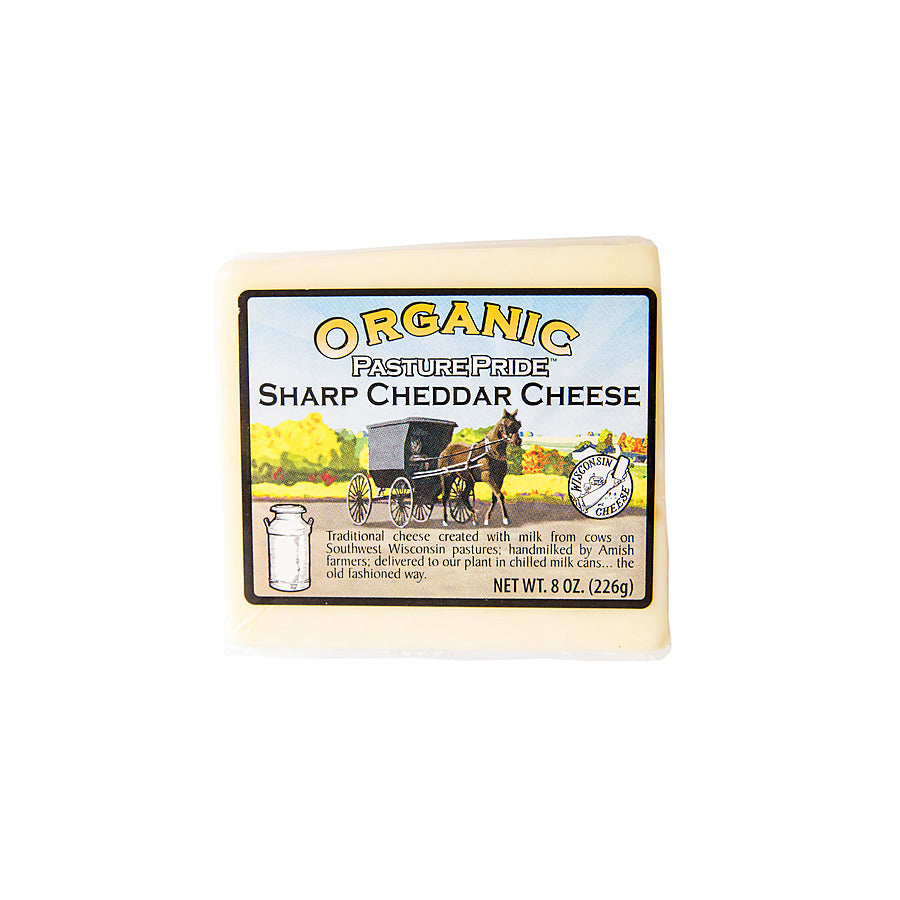 12-PACK OF CHEESE CHEDDAR SHARP ORGANIC