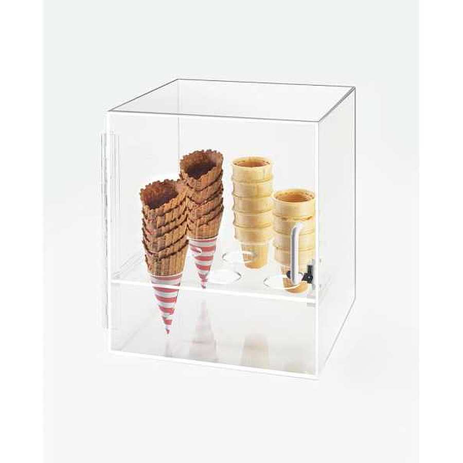 1-PACK OF HOLDER CONE PLAS CLR CABINET