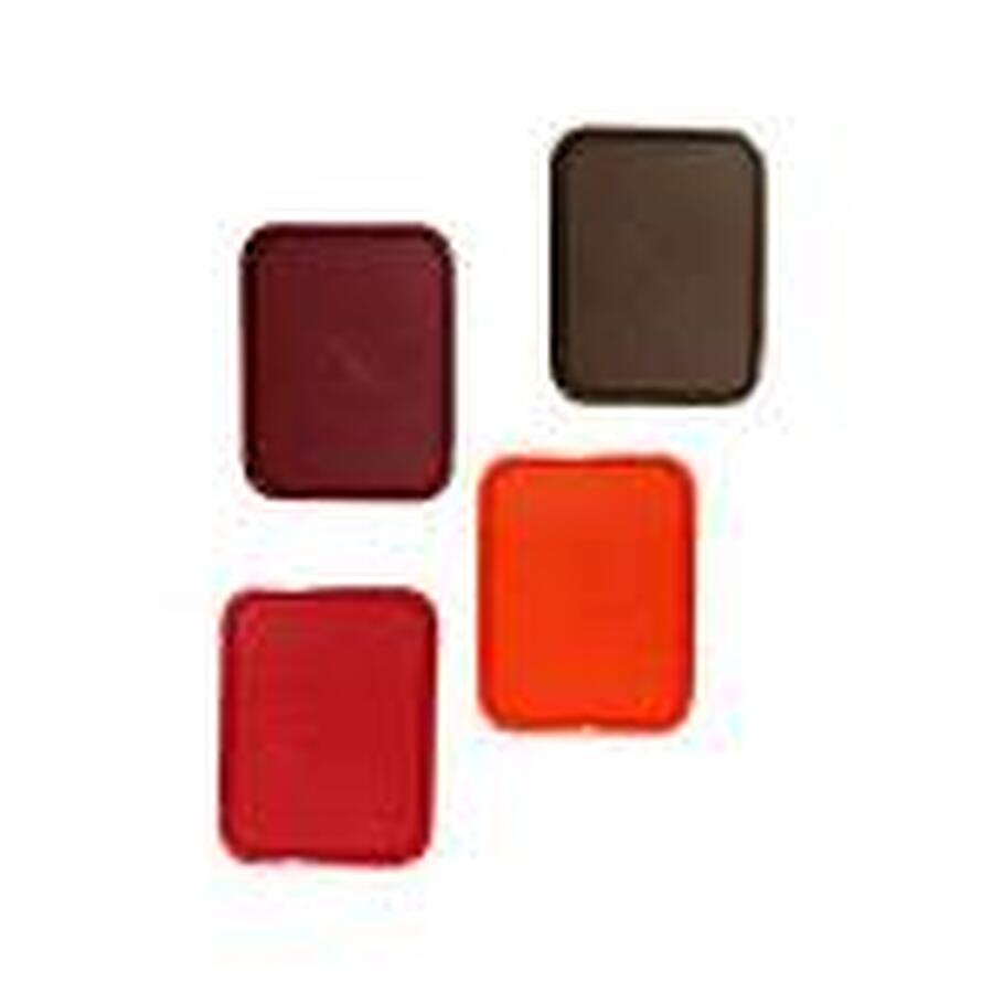 12-PACK OF Tray Fast Food Polypropylene Brown 17.5" X 14"