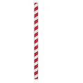 8-PACK OF STRAW PAPR RED/S COL UNWRP 8.5