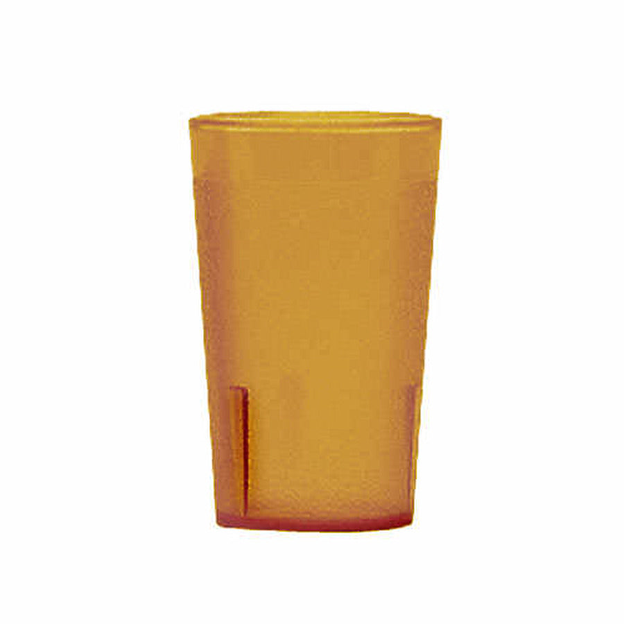 24-PACK OF TUMBLER PLAS PEBBLED AMBER