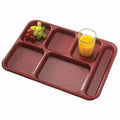 24-PACK OF TRAY SCHOOL 6-COMP CRNBRY