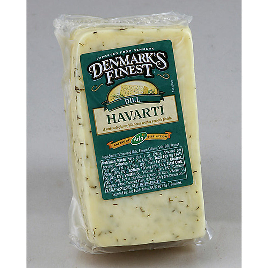 1-PACK OF CHEESE HAVARTI W/DILL PRE CUT