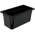 6-PACK OF PAN FOOD PLAS BLK 6DP THIRD