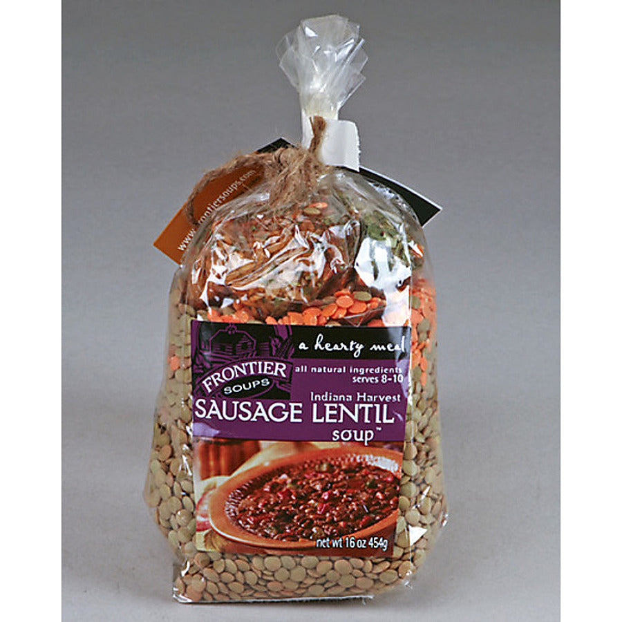 8-PACK OF SOUP SAUSAGE LENTIL