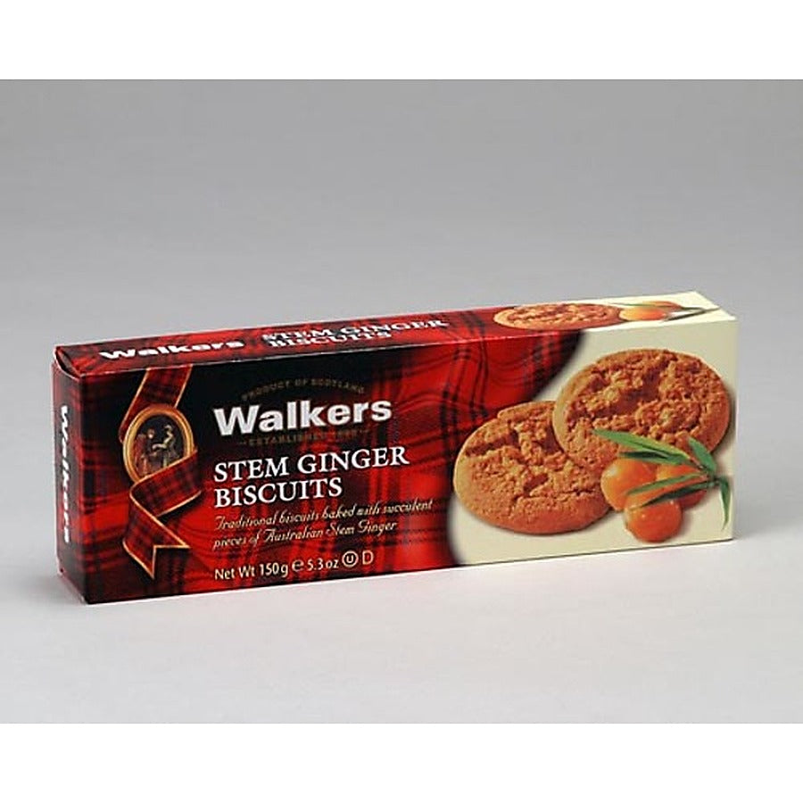 12-PACK OF COOKIE SHORTBREAD STEM GNGR