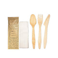 1-PACK OF KIT CUTLERY WOOD K/F/S/N 7-IN