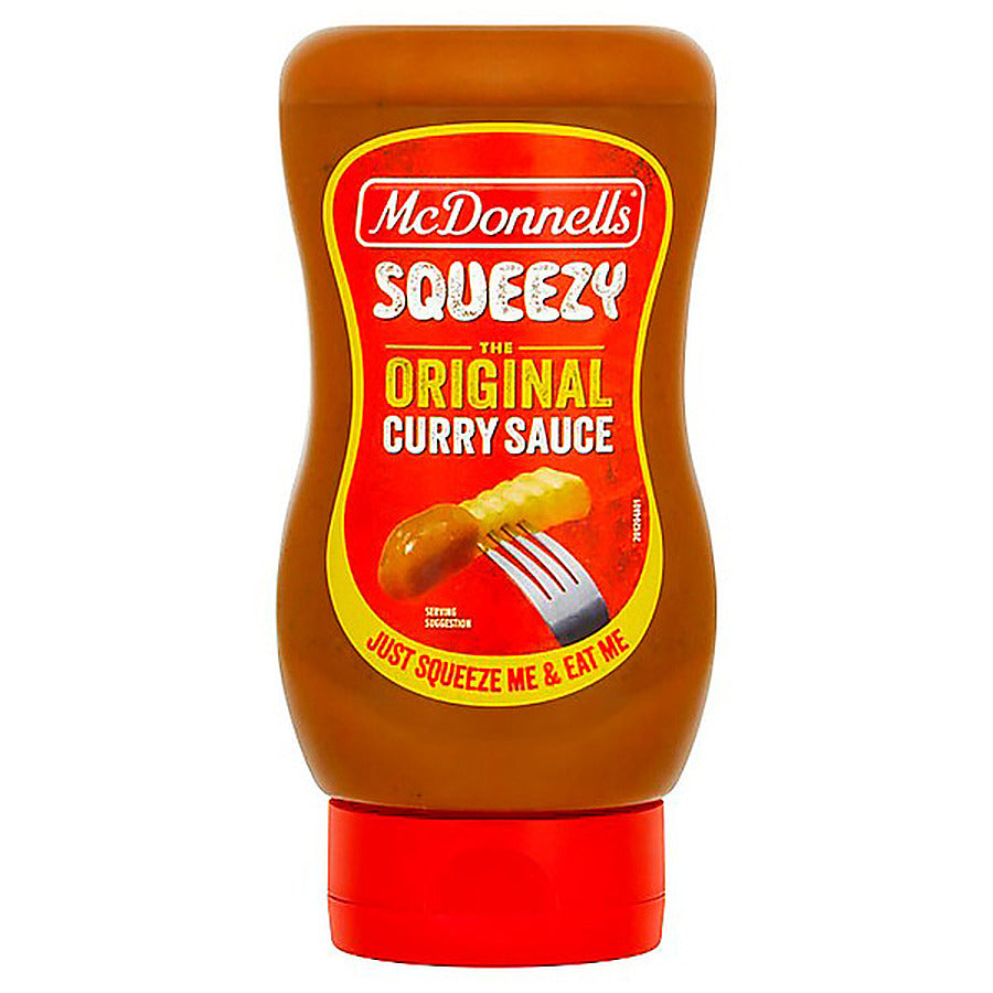 12-PACK OF SAUCE CURRY SQUEEZY