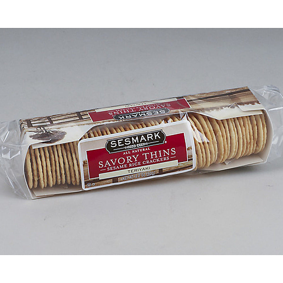 12-PACK OF CRACKER THIN SAVRY TERIYAKI
