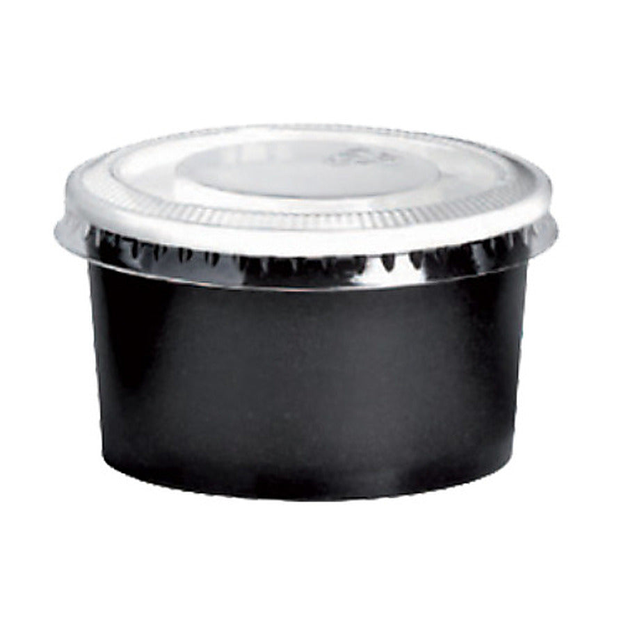 1-PACK OF CUP PAPER BLK 2.44X1.4960ML