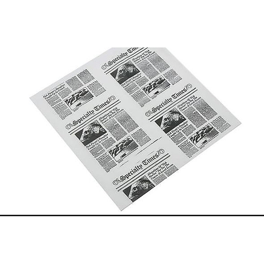 1-PACK OF PAPER WAX NEWSPAPER