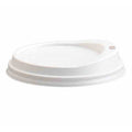 1-PACK OF LID MUG DISPOSABLE WHT