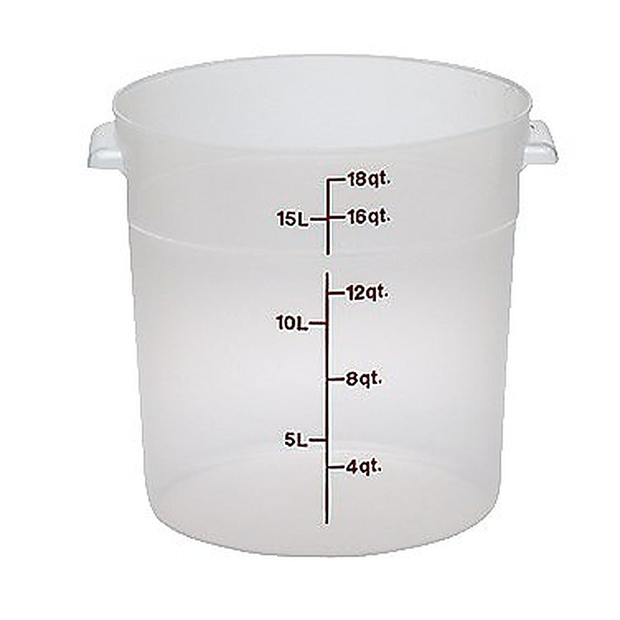 1-PACK OF CONTAINER FOOD PLAS RND TRANS
