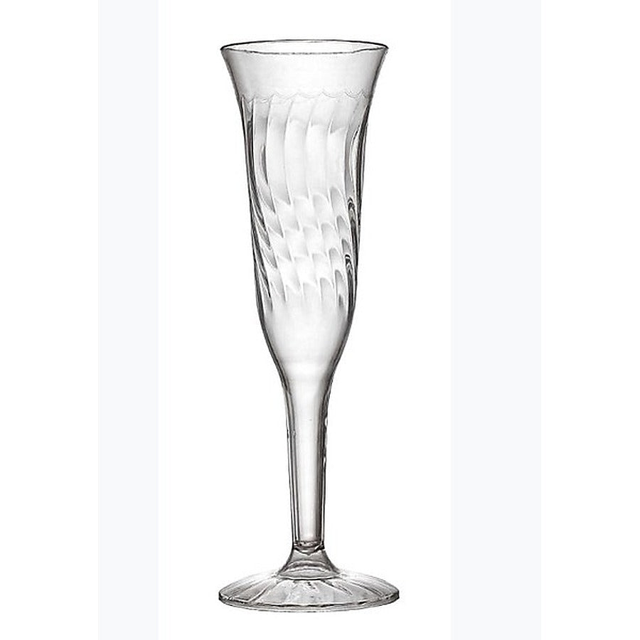 96-PACK OF CUP PLAS CHMPGNE FLUTE 1 PIECE