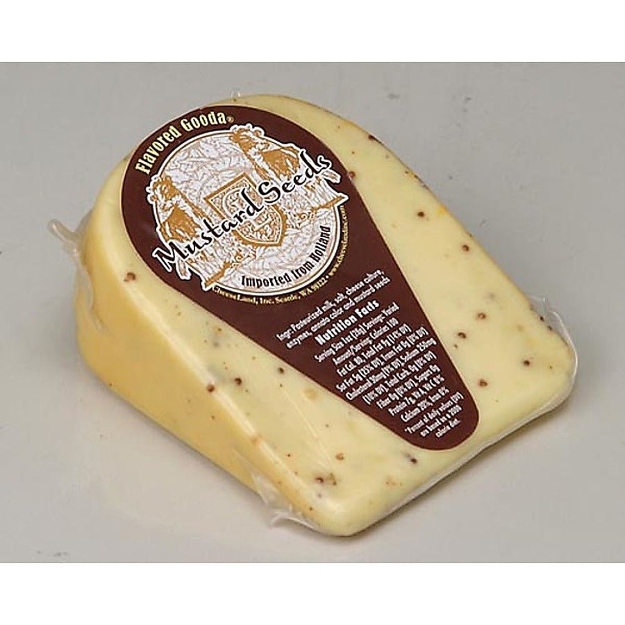 1-PACK OF CHEESE GOUDA MUST SEED PRE CUT