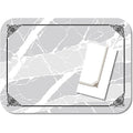 1000-PACK OF COVER TRAY PAPR MARBLED ELEGA