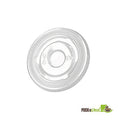 1-PACK OF LID CUP FLT CLR PLS RN 3.1D