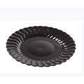 180-PACK OF PLATE PLAS SAL BLK FLRWARE
