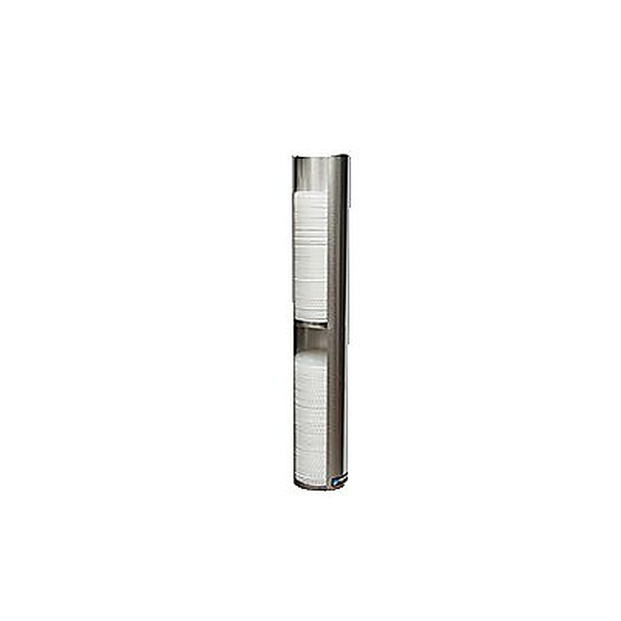 1-PACK OF LID DISPENSER S-S 2-COMPT