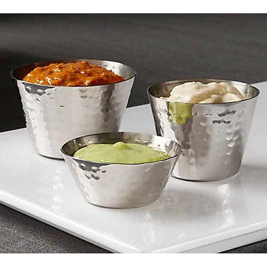 1-PACK OF CUP SAUCE HAMMERED 4 OZ