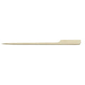 12-PACK OF PICK WOOD BAMBOO PADDLE 4.5 IN