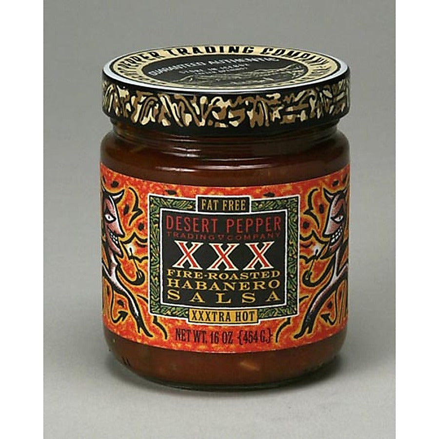 6-PACK OF SALSA HABANERO RSTED