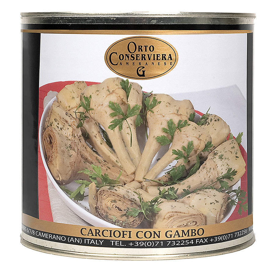 2-PACK OF ARTICHOKE IN SNFLWR OIL W/STEM