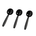 1000-PACK OF CUTLERY PLASTIC SOUP SPOON BLK