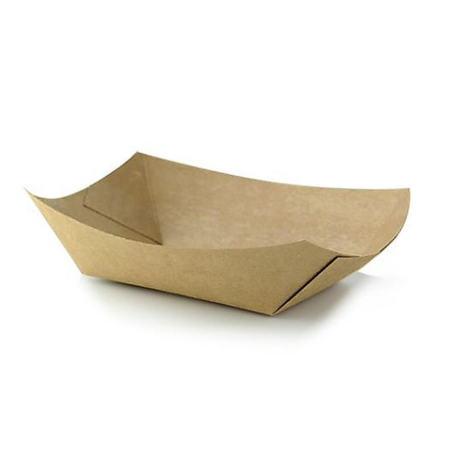 1000-PACK OF TRAY PAPER KRFT 10OZ