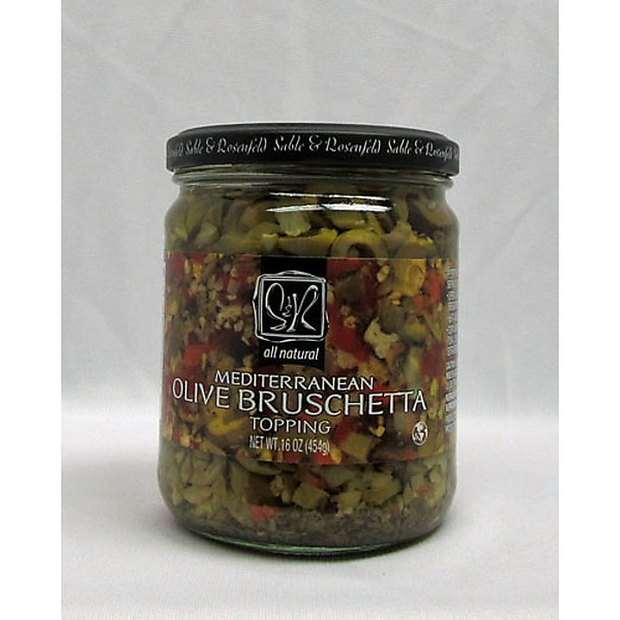 6-PACK OF DIP VEG OLIVE BRUCHETTA